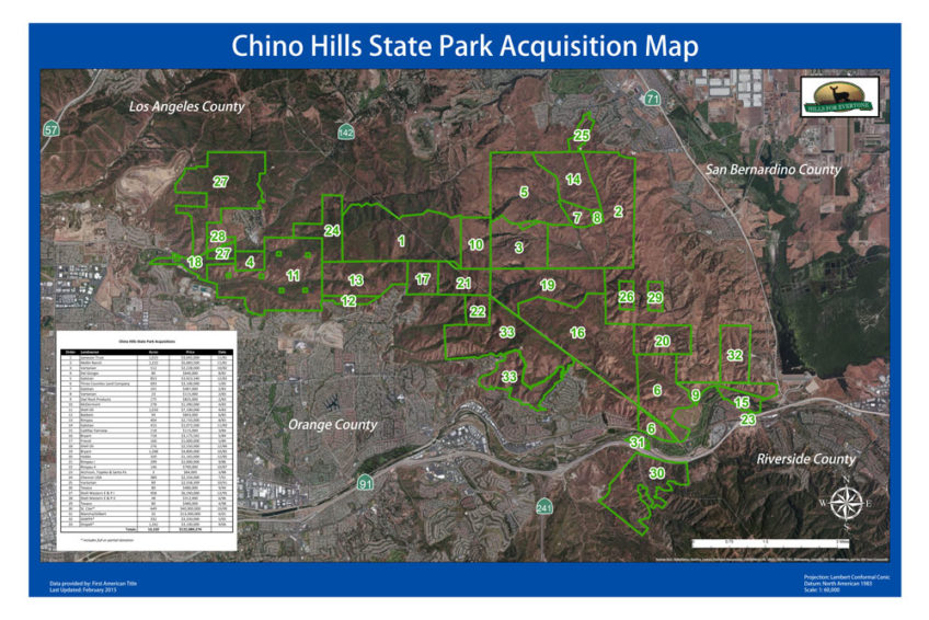 State Park Acquisition Map