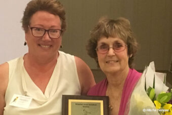 Claire Schlotterbeck Receives Award