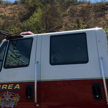 Brea Brush Fire on 4th of July