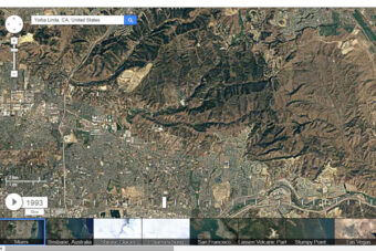 Google Timelapse Tool, See the Landscape Change