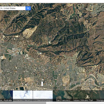 Google Timelapse Tool, See the Landscape Change