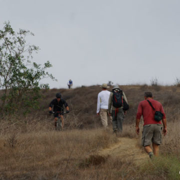 Mountain Bikers Impacting the State Park