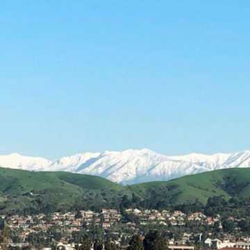 Backdrop of Brea