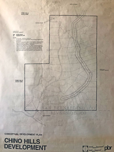 A Conceptual Development Plan shows 75 units proposed across the 400 acre Eastbridge property.