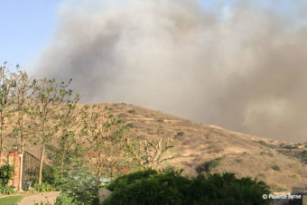 Blue Ridge Fire Update