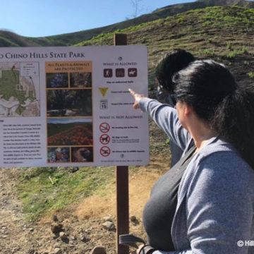 State Park Welcome Sign is Up