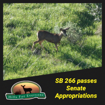 SB 266 Passes Out of Appropriations