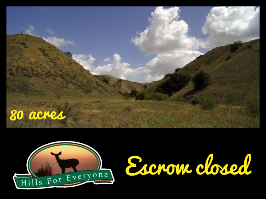 Escrow Closes on 80 Acres