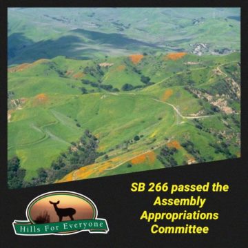 SB 266 Passes Appropriations