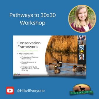 Pathways to 30×30 Workshop