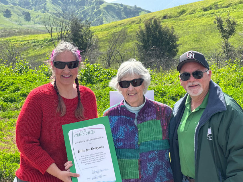 Press Event at Chino Hills State Park