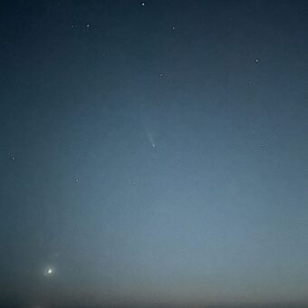 New Evening Comet Visible