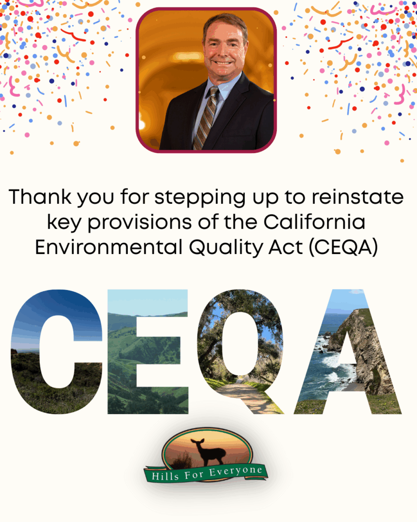 CEQA Cleanup Bill