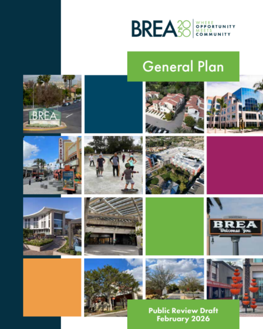 NEW Brea General Plan Available