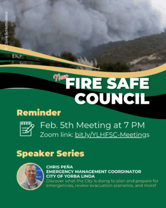 YL Fire Safe Council Meeting – 2/5