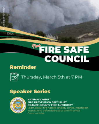 Yorba Linda Hills FSC Meeting