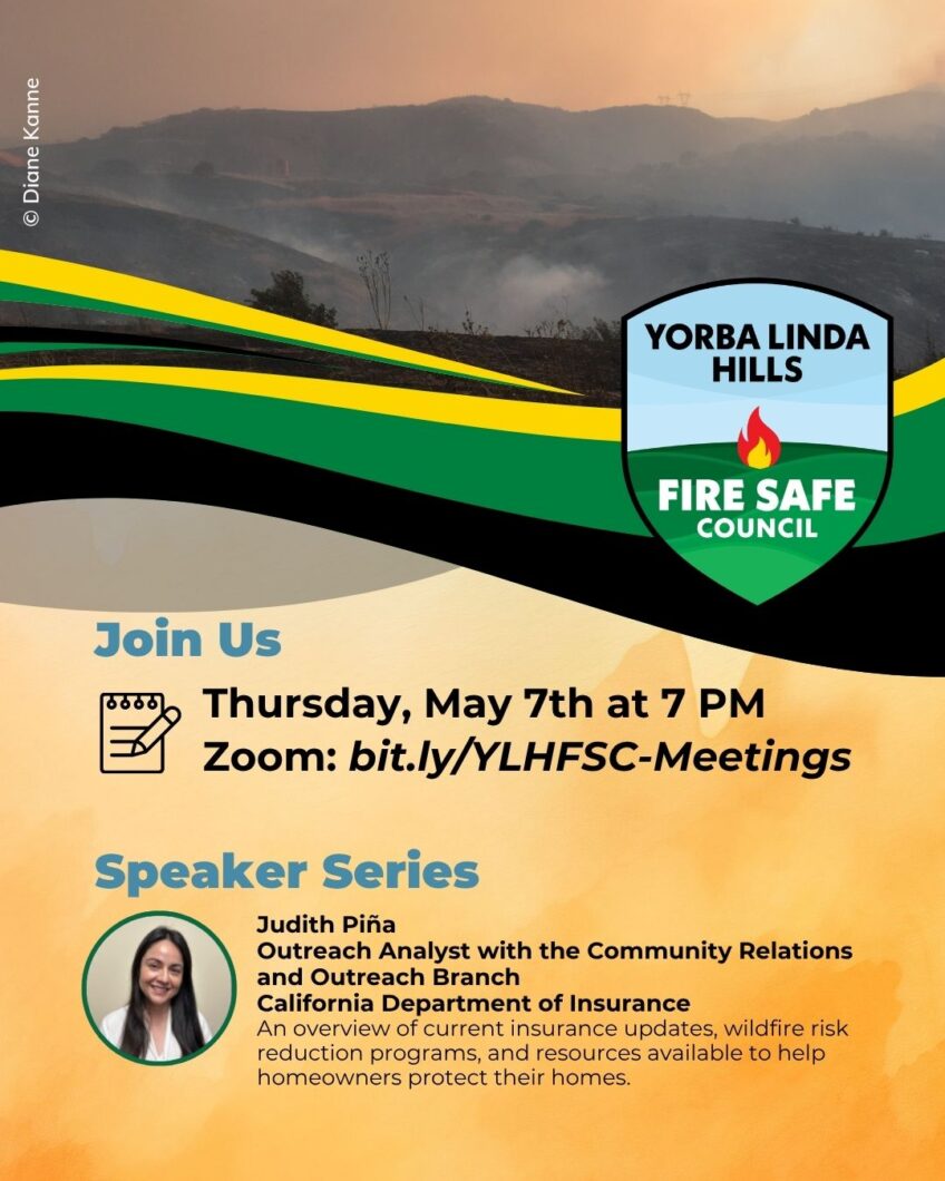 May 4th Fire Safe Council Meeting